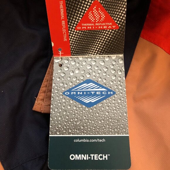 🆕Columbia Women's Alpine Diva Insulated Jacket, 1X-Dark Nocturnal/Bold O/Nova P - Picture 10 of 13